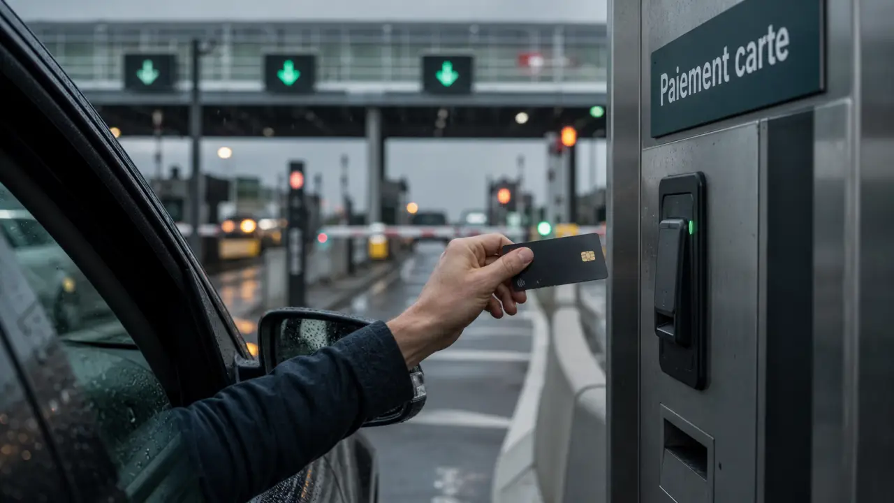 Comment payer le péage avec une carte bancaire : paiement sans contact au terminal