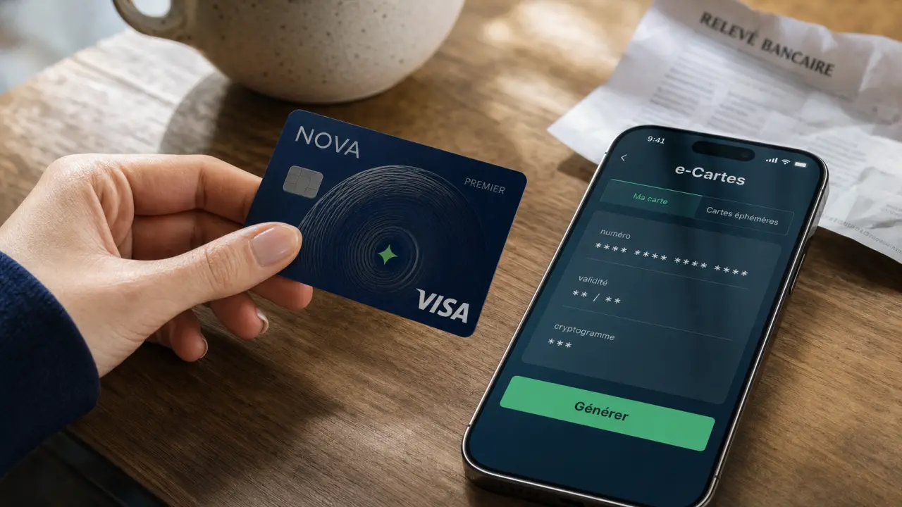 e carte bleue la banque populaire pour payer en ligne sans exposer la carte Visa