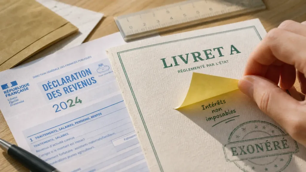 Livret A et impôts : intérêts exonérés, non imposables