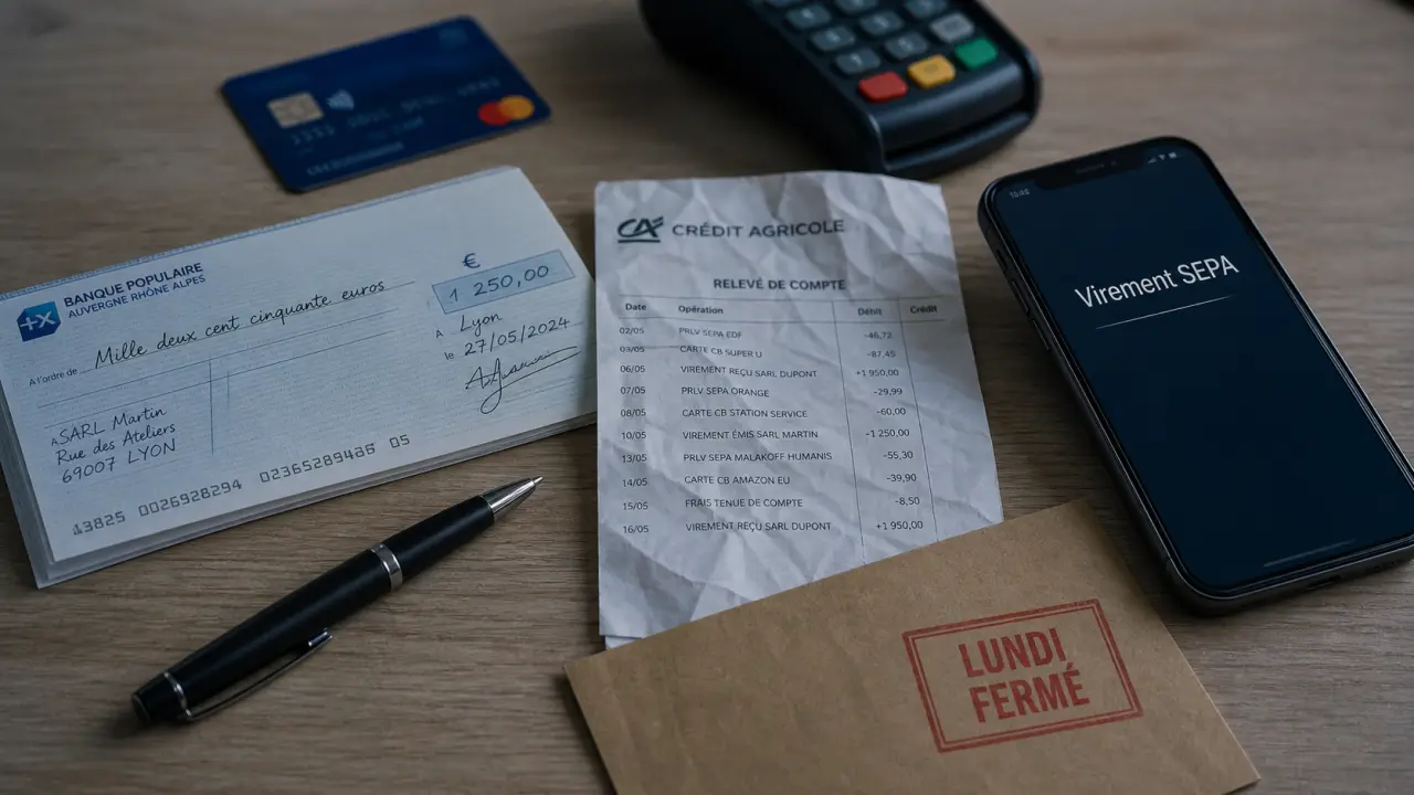 Pourquoi les banques sont fermés le lundi : agence fermée et virement SEPA en attente