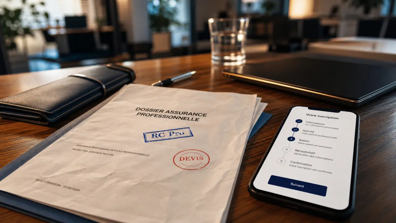 Qonto assurance pro RC Pro : devis et critères à vérifier