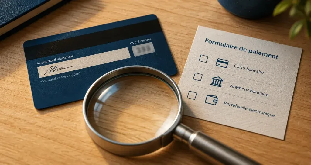 Carte bancaire CVC : 3 chiffres au dos, sauf pour American Express
