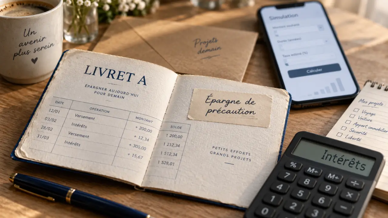 livret a la poste épargne de précaution : livret A et intérêts